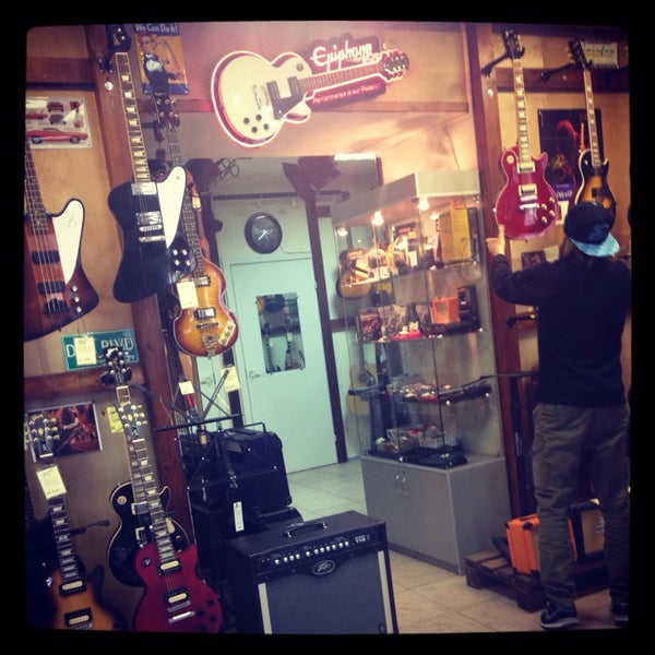 Photo taken at Gibson Shop by Anna V. on 4/26/2014