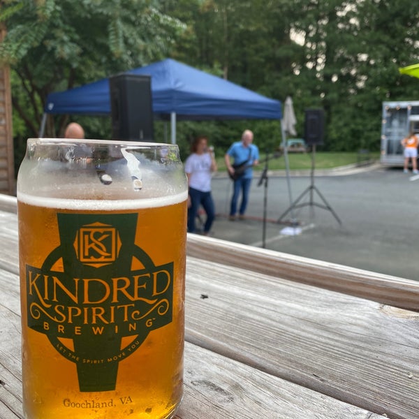 Photo taken at Kindred Spirit Brewing by Terri E. on 9/18/2020