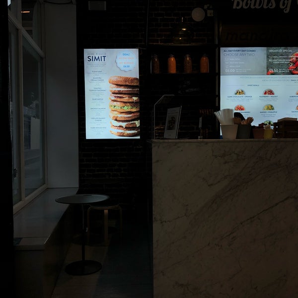 The Turkish bagel has strong sesame flavour, very unique and beat my expectations. Friendly owner and helpful staff. Great environment if you are looking for a quiet spot with healthy food options.