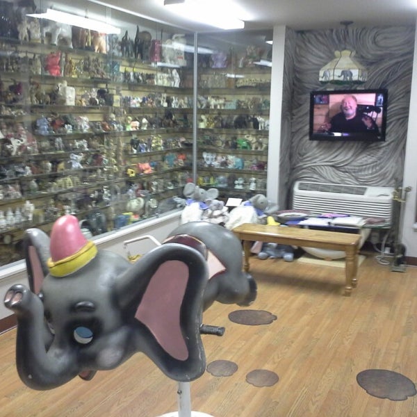 Photo taken at Mister Ed&#39;s Elephant Museum &amp; Candy Emporium by Andrew U. on 4/27/2014