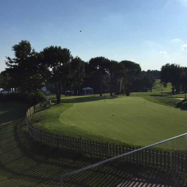Photo taken at Kemer Golf &amp; Country Club Golf Range by Cihan D. on 7/11/2015