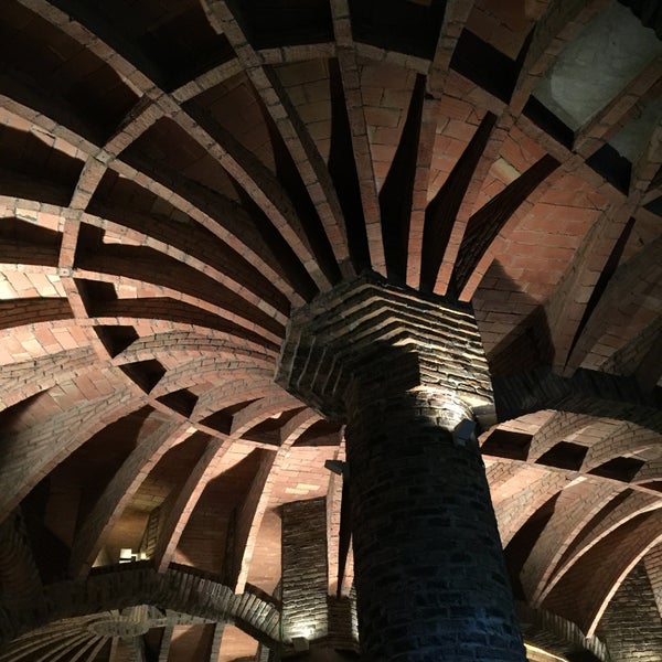 Photo taken at Cripta Gaudí by Sheila K. on 11/2/2015