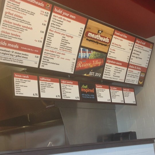 11/18/2012에 Lyzette님이 Meatheads Burgers &amp; Fries에서 찍은 사진