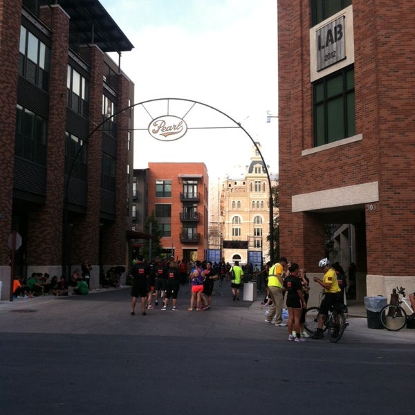 Rock 'n' Roll Marathon Finish Line (Now Closed) Downtown San Antonio