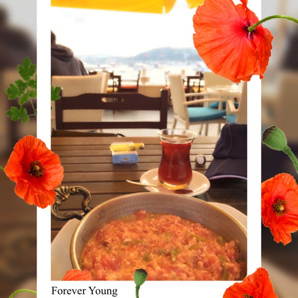We called "menemen" sliced tomatoes, green paper and eggs. Very easy to prepare but to find right taste is not so much easy. Try here with real Turkish tea.