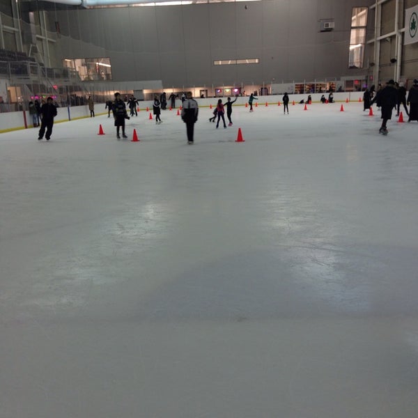 Photo taken at World Ice Arena by A.C. on 1/29/2014