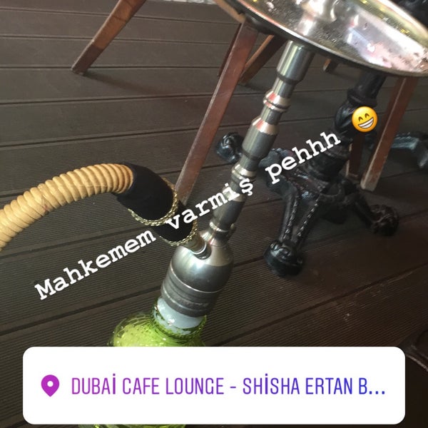 Photo taken at Dubai Cafe Lounge Shisha by Mehmet G. on 4/27/2018