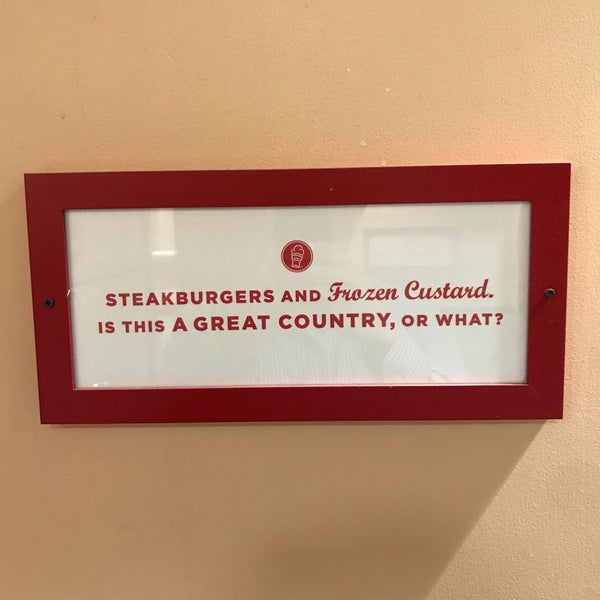 Photo taken at Freddy&#39;s Frozen Custard &amp; Steakburgers by Spencer S. on 4/22/2019