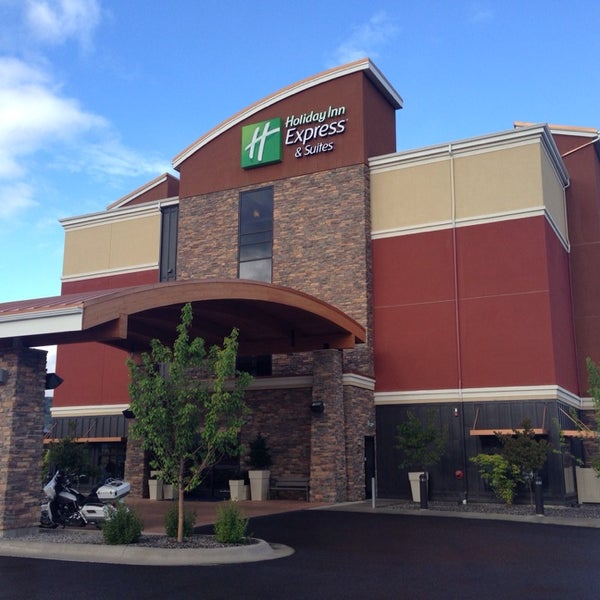 Photo taken at Holiday Inn Express &amp; Suites Butte by Spencer S. on 9/6/2014
