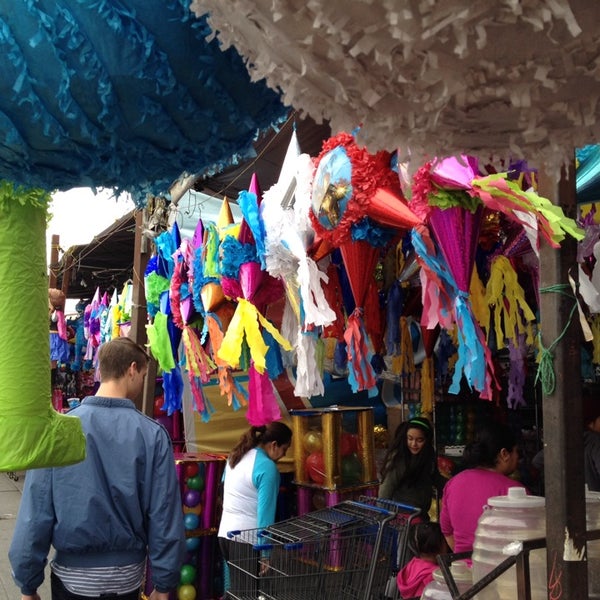 Photo taken at Piñata District - Los Angeles by Matthew L. on 1/7/2014