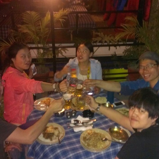 Photo taken at Pilgrims 24 Restaurant &amp; Bar (Formerly Feed &#39;n&#39; Read) by Baba P. on 4/11/2014