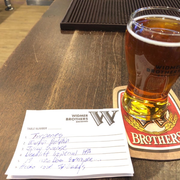 Photo taken at Widmer Brothers Brewing Company by Matt V. on 9/9/2018