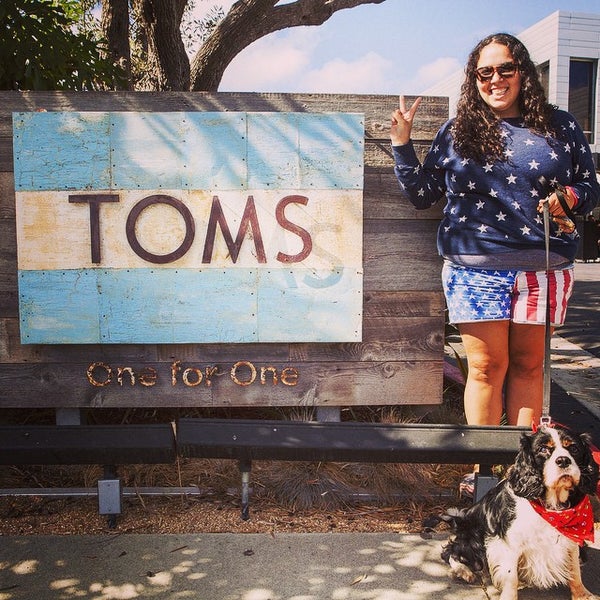 Photo taken at TOMS by Kim I. on 9/19/2014