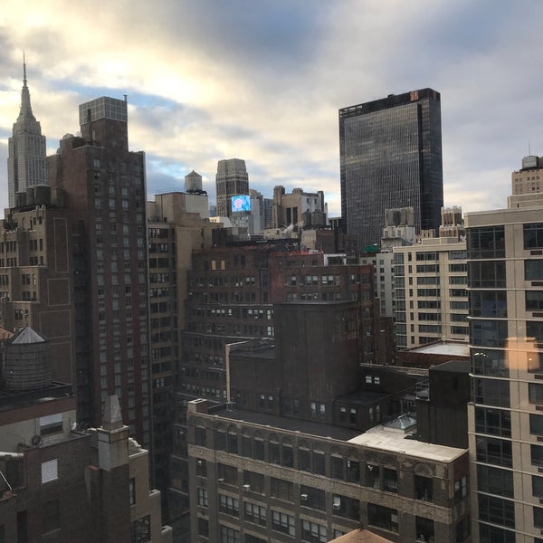 Photo taken at Fairfield Inn &amp; Suites by Marriott New York Manhattan/Times Square by Dale S. on 3/4/2018