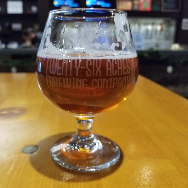 Photo taken at Twenty-Six Acres Brewing Company by Mark T. on 11/28/2018