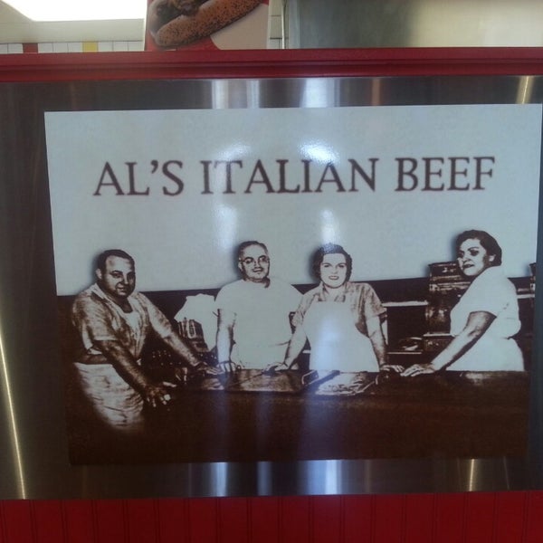 รูปภาพถ่ายที่ Al&#39;s Italian Beef โดย Carlos d. เมื่อ 3/4/2014