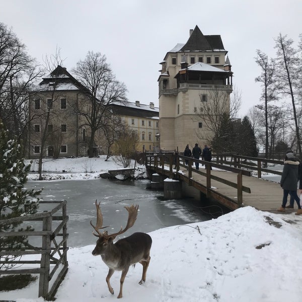 Photo taken at Blatna Castle by Yana O. on 2/10/2018