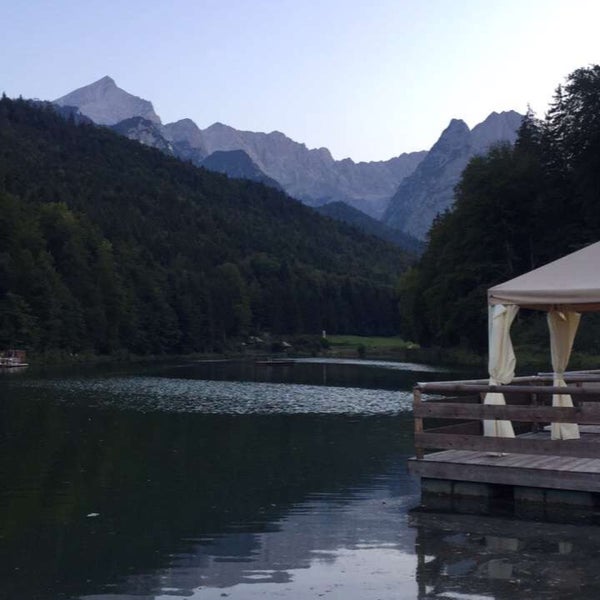 Photo taken at Riessersee Hotel Resort by Ahlam A. on 8/29/2017