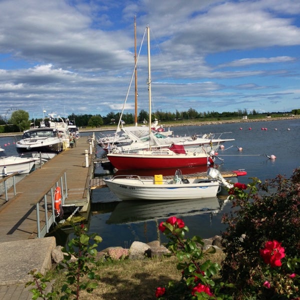 Photo taken at Kuressaare sadam by Reylen on 7/16/2013