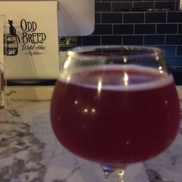 Photo taken at Odd Breed Wild Ales by Michelle J. on 8/25/2019