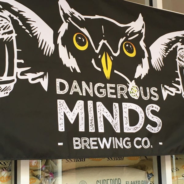 Photo taken at Dangerous Minds Brewing Company by Michelle J. on 11/23/2019