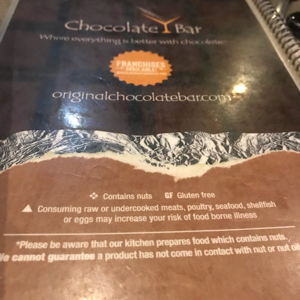 Das Foto wurde bei The Chocolate Bar von Preeti P. am 8/11/2018 aufgenommen