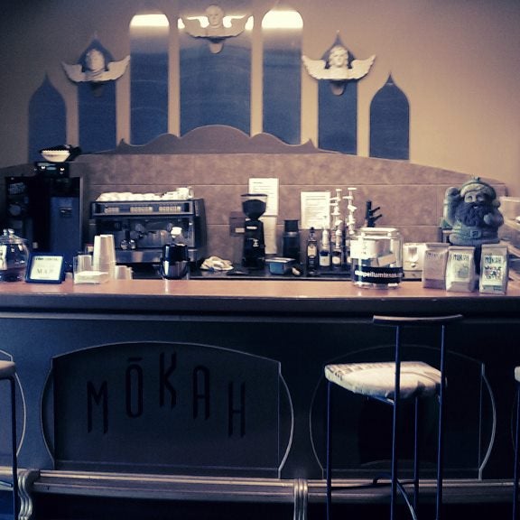 Photo taken at Mokah Coffee &amp; Tea by Mokah Coffee &amp; Tea on 10/3/2013