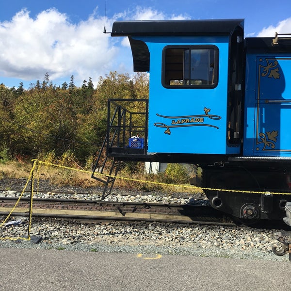 Photo taken at The Mount Washington Cog Railway by Merih Y. on 10/5/2017