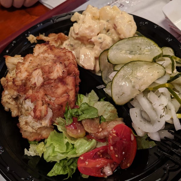 Photo taken at Faidley&#39;s Seafood by Cindy C. on 6/8/2019