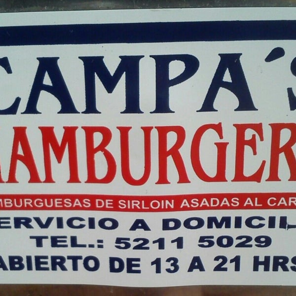 Photo taken at Campa&#39;s Hamburgers by Mau on 7/31/2014