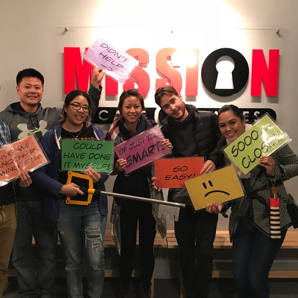 Photo taken at Mission Escape Games by Shelah Anne &quot;Marina&quot; W. on 11/6/2017