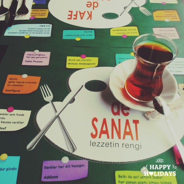 Photo taken at Kafe de Sanat by Berivan S. on 1/8/2015