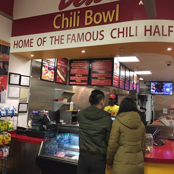 Photo taken at Ben&#39;s Chili Bowl by George J. on 3/4/2017