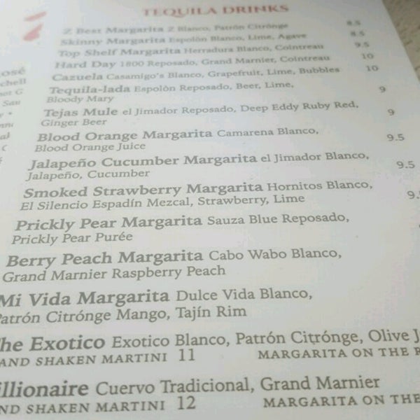 Ztejas menu 2024