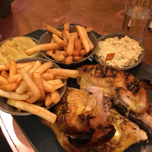 Photo taken at Nando&#39;s by Marlies L. on 4/1/2018