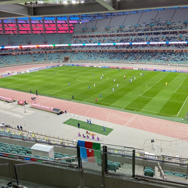 Снимок сделан в Baku Olympic Stadium пользователем Orxan M. 10/9/2021