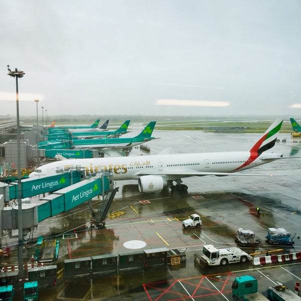Photo taken at Dublin Airport (DUB) by Denisse R. on 10/13/2018
