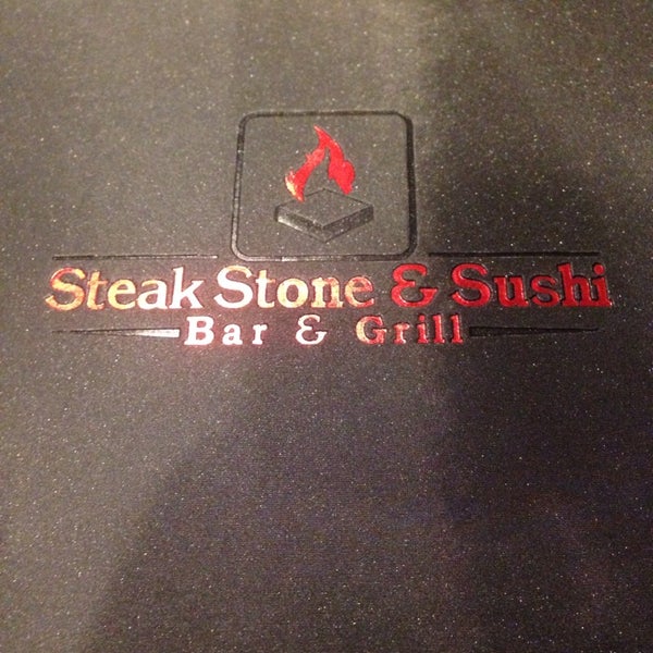 Photo taken at Steak Stone &amp; Sushi Bar &amp; Grill by Jen N. on 7/30/2014