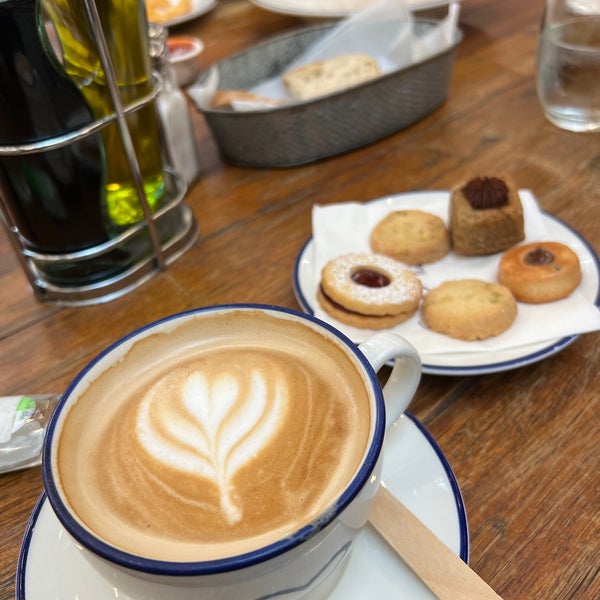 The best cappuccino and cookies in town!