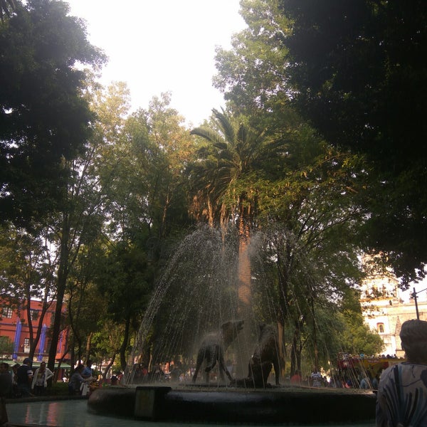 Photo taken at Jardín Centenario by Valentina S. on 4/17/2019