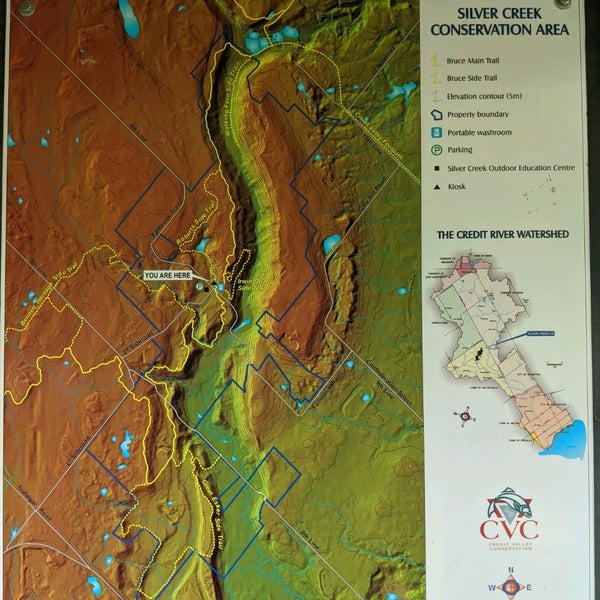 Silver Creek Trail Map Photos At Silver Creek Conservation Area - Park In Halton Hills