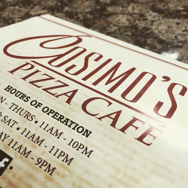 Cosimo's Pizza Cafe Chestnut Hill Philadelphia, PA