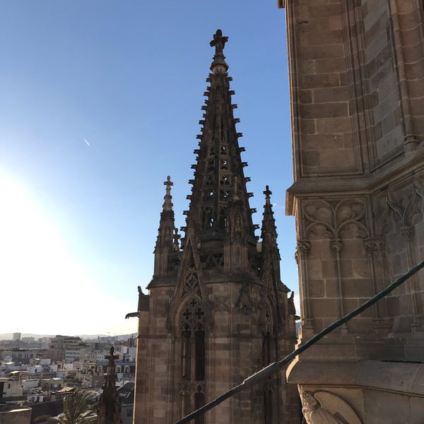Photo taken at Cathedral of the Holy Cross and Saint Eulalia by Mariana D. on 3/7/2019