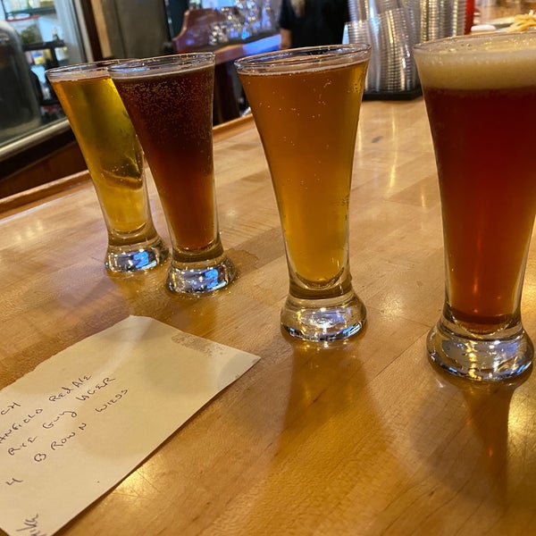 Photo taken at Outer Banks Brewing Station by Mike N. on 4/24/2022