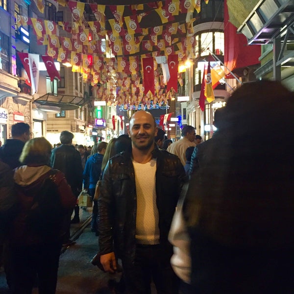 Photo taken at İstiklal Avenue by talip Y. on 11/7/2015