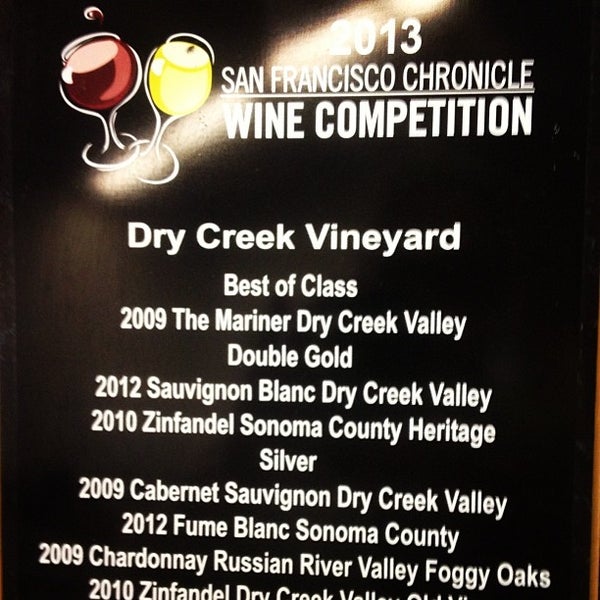 Foto tirada no(a) Dry Creek Vineyard por WineryCritic em 11/21/2013