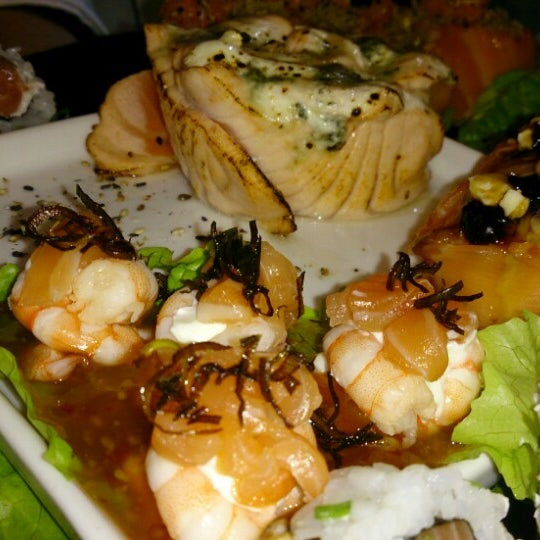Das Foto wurde bei Hamadaya Sushi Bar von Felipe M. am 7/2/2014 aufgenommen