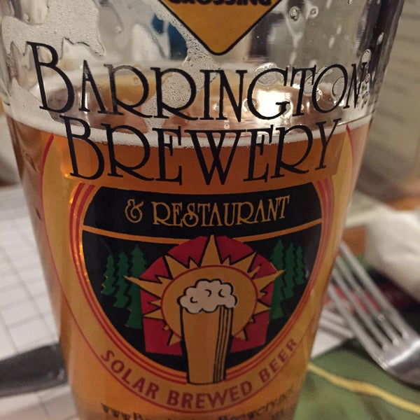 Photo taken at Barrington Brewery &amp; Restaurant by Jodi E. on 2/18/2015