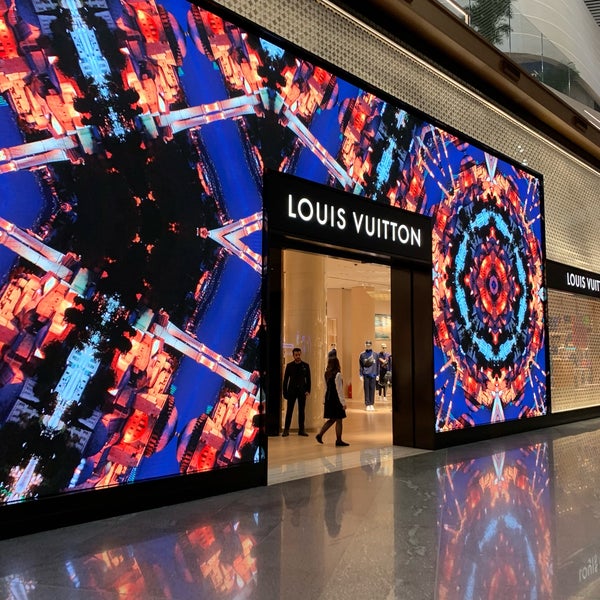 at Louis Vuitton - Leather Goods Store in