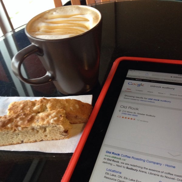 Old Rock Roastery Coffee Shop In Greater Sudbury